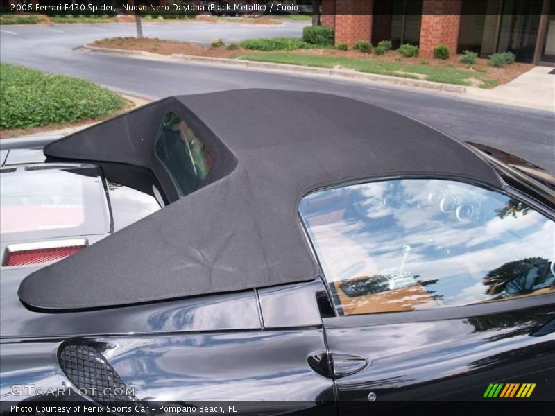 Nuovo Nero Daytona (Black Metallic) / Cuoio 2006 Ferrari F430 Spider