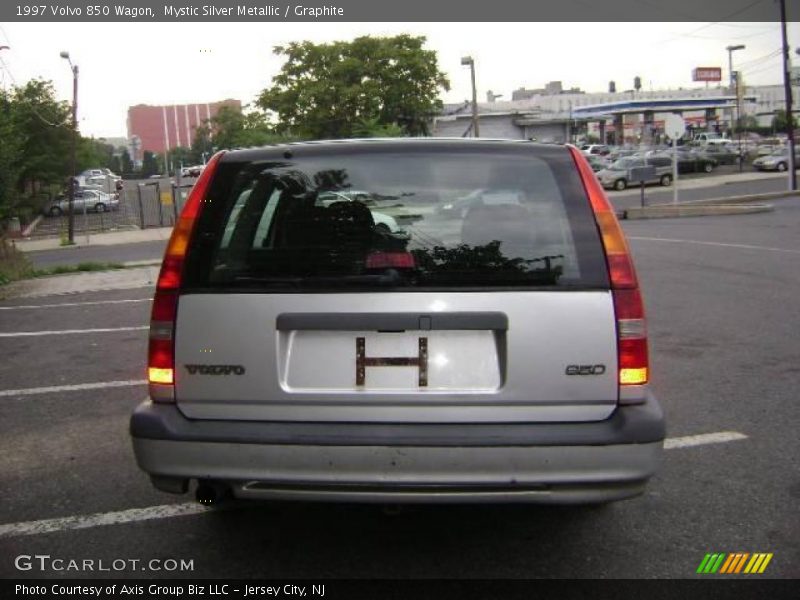 Mystic Silver Metallic / Graphite 1997 Volvo 850 Wagon