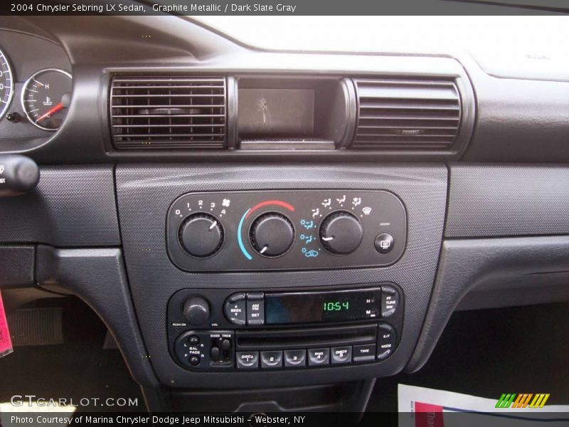 Graphite Metallic / Dark Slate Gray 2004 Chrysler Sebring LX Sedan