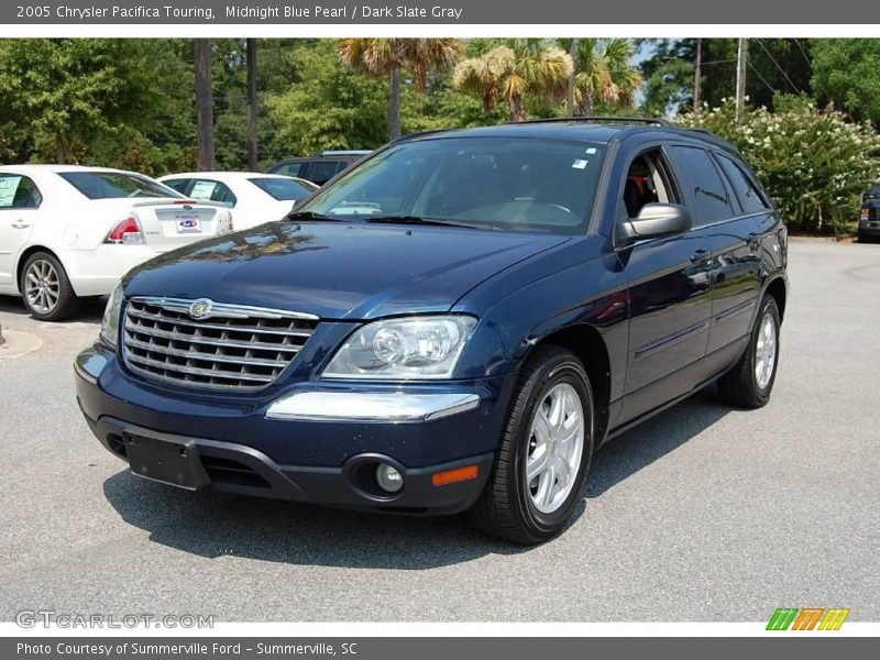 Midnight Blue Pearl / Dark Slate Gray 2005 Chrysler Pacifica Touring