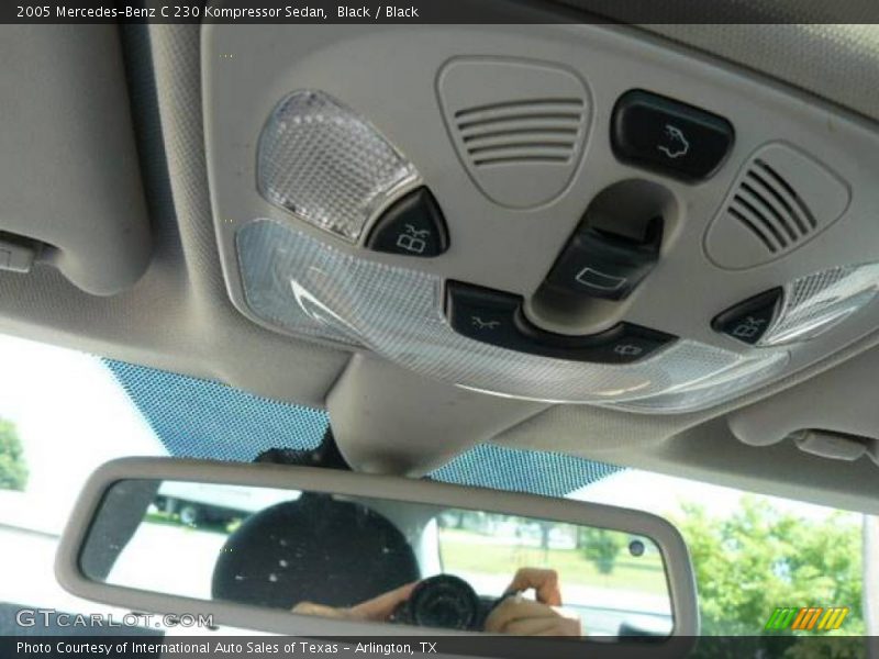 Black / Black 2005 Mercedes-Benz C 230 Kompressor Sedan