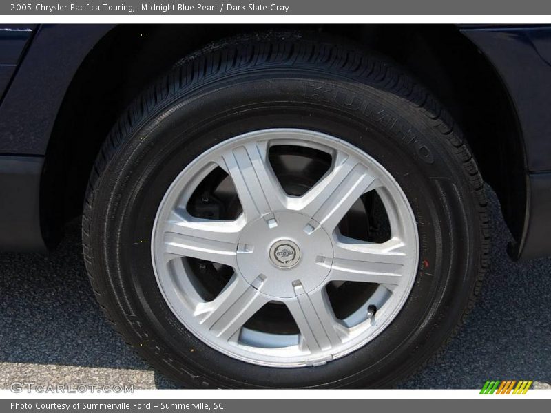 Midnight Blue Pearl / Dark Slate Gray 2005 Chrysler Pacifica Touring