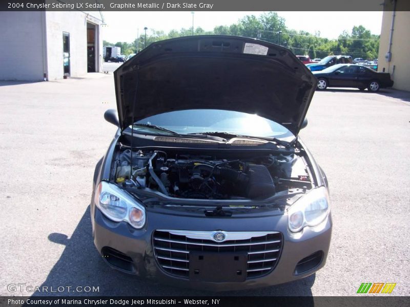 Graphite Metallic / Dark Slate Gray 2004 Chrysler Sebring LX Sedan