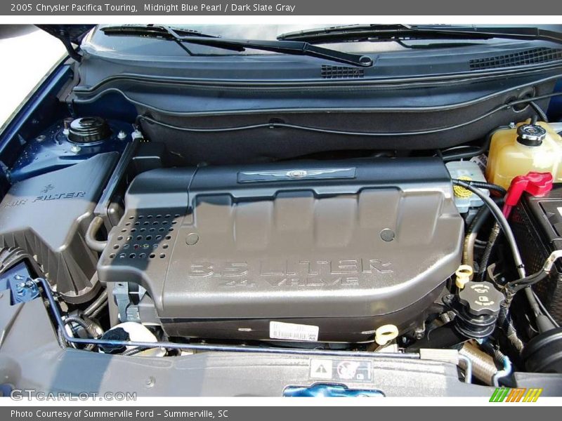 Midnight Blue Pearl / Dark Slate Gray 2005 Chrysler Pacifica Touring