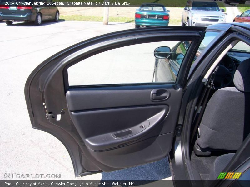 Graphite Metallic / Dark Slate Gray 2004 Chrysler Sebring LX Sedan
