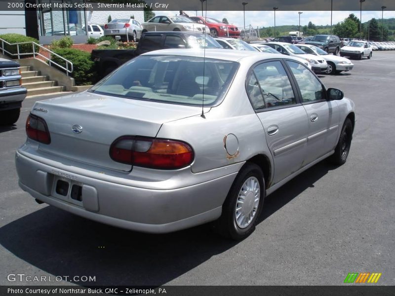 Silvermist Metallic / Gray 2000 Chevrolet Malibu Sedan