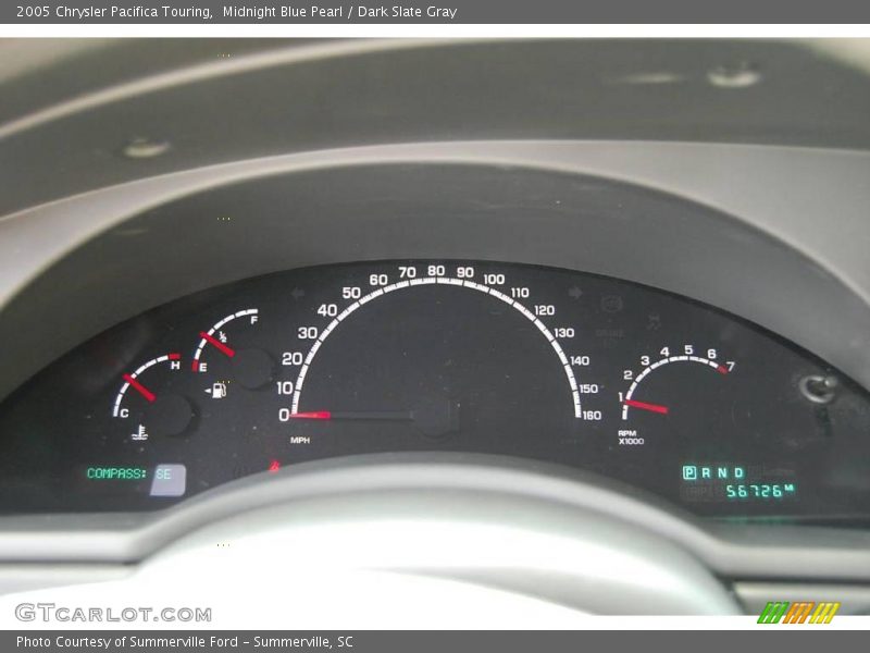 Midnight Blue Pearl / Dark Slate Gray 2005 Chrysler Pacifica Touring