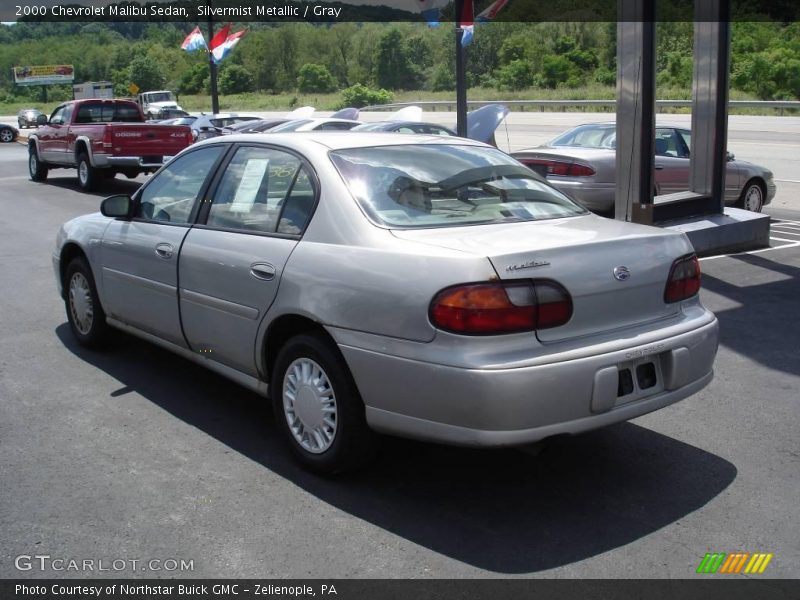 Silvermist Metallic / Gray 2000 Chevrolet Malibu Sedan