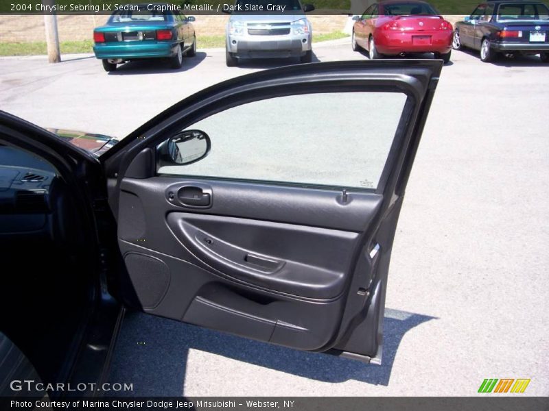 Graphite Metallic / Dark Slate Gray 2004 Chrysler Sebring LX Sedan