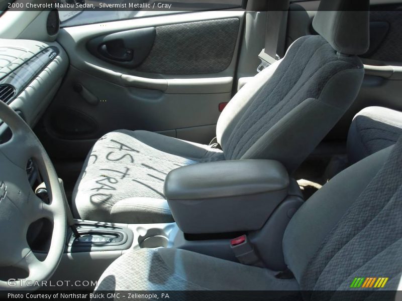 Silvermist Metallic / Gray 2000 Chevrolet Malibu Sedan