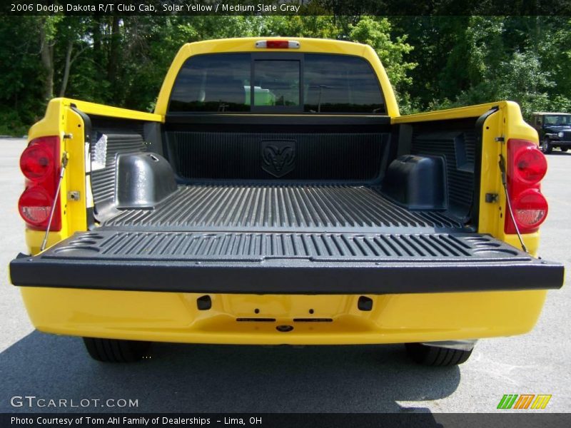 Solar Yellow / Medium Slate Gray 2006 Dodge Dakota R/T Club Cab