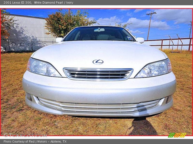 White Diamond Pearl / Ivory 2001 Lexus ES 300