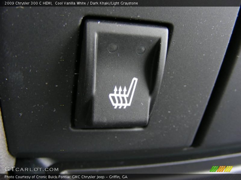 Cool Vanilla White / Dark Khaki/Light Graystone 2009 Chrysler 300 C HEMI