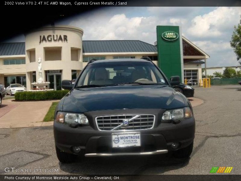 Cypress Green Metallic / Sand 2002 Volvo V70 2.4T XC AWD Wagon