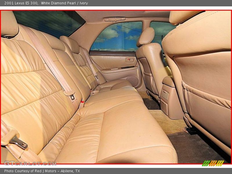 White Diamond Pearl / Ivory 2001 Lexus ES 300