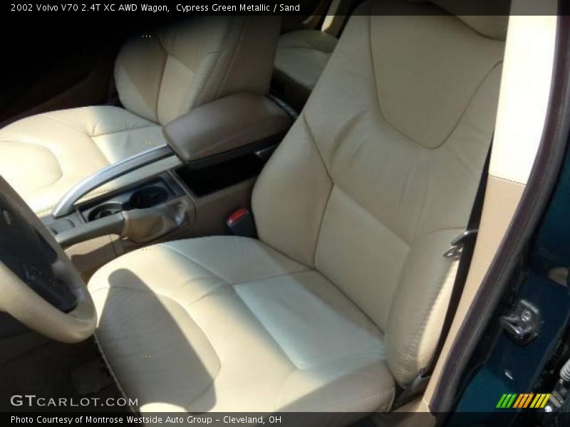 Cypress Green Metallic / Sand 2002 Volvo V70 2.4T XC AWD Wagon