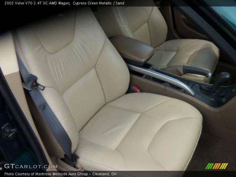 Cypress Green Metallic / Sand 2002 Volvo V70 2.4T XC AWD Wagon