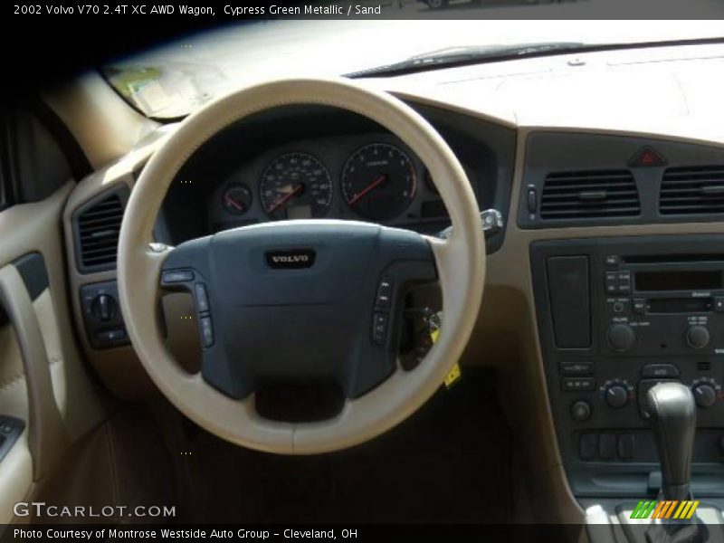 Cypress Green Metallic / Sand 2002 Volvo V70 2.4T XC AWD Wagon