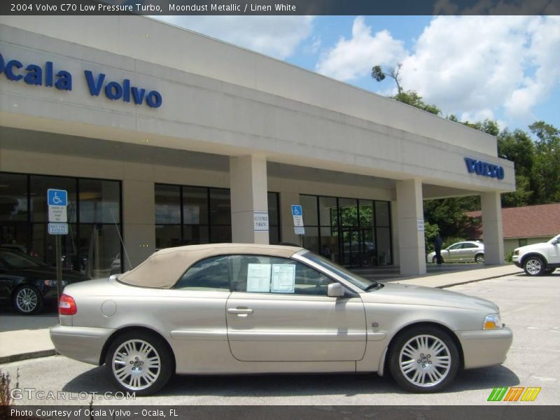 Moondust Metallic / Linen White 2004 Volvo C70 Low Pressure Turbo