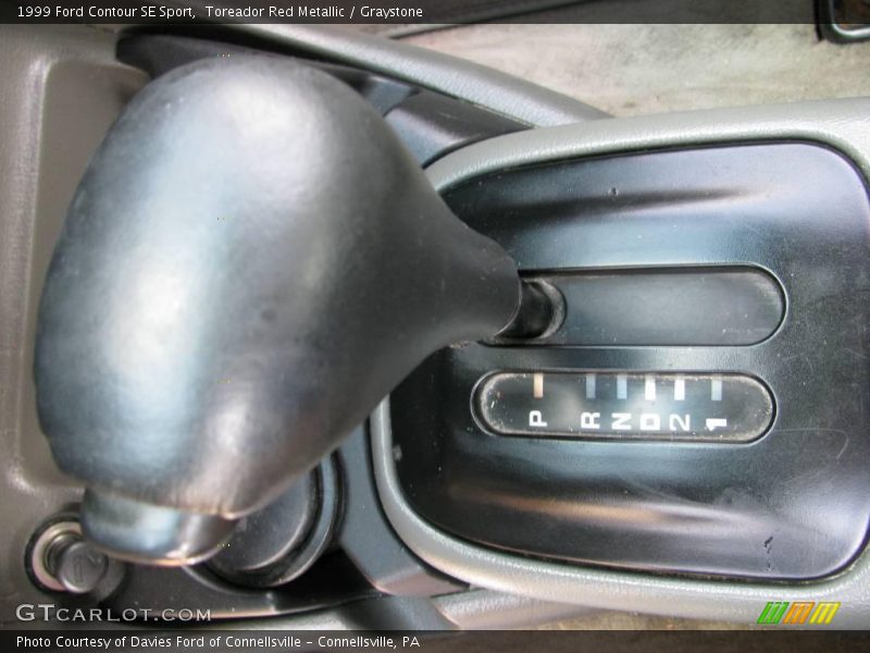 Toreador Red Metallic / Graystone 1999 Ford Contour SE Sport
