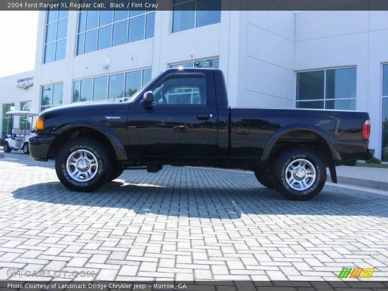 Black / Flint Gray 2004 Ford Ranger XL Regular Cab