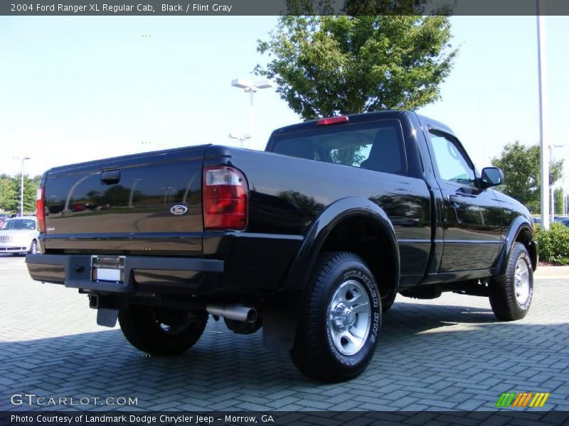 Black / Flint Gray 2004 Ford Ranger XL Regular Cab