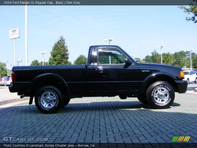 Black / Flint Gray 2004 Ford Ranger XL Regular Cab