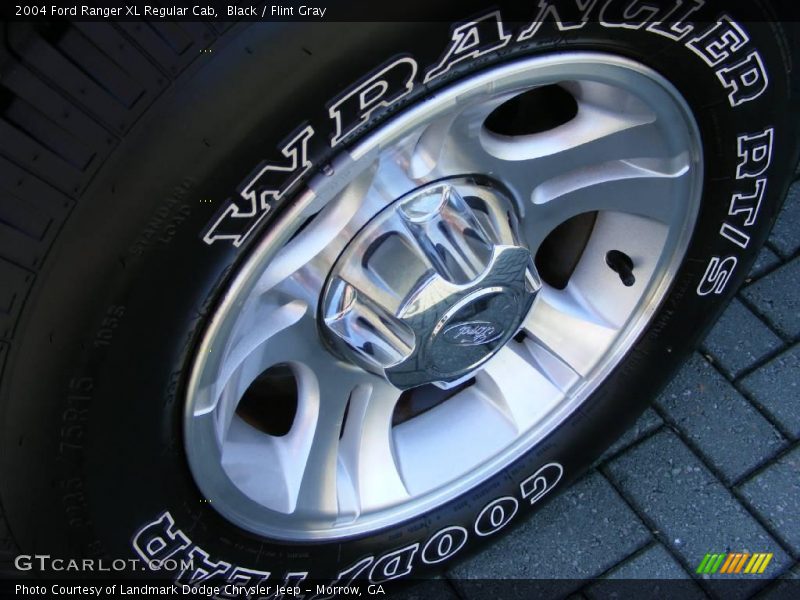 Black / Flint Gray 2004 Ford Ranger XL Regular Cab