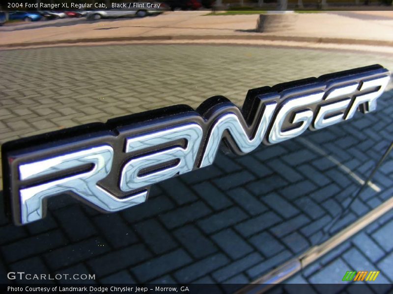 Black / Flint Gray 2004 Ford Ranger XL Regular Cab