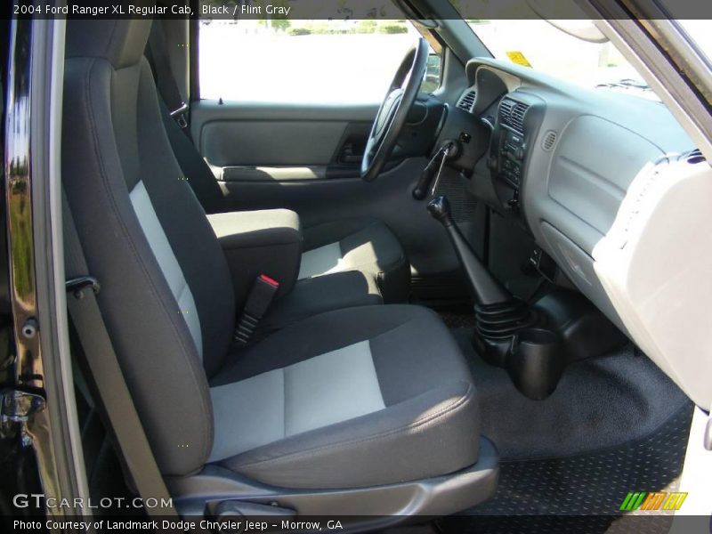 Black / Flint Gray 2004 Ford Ranger XL Regular Cab