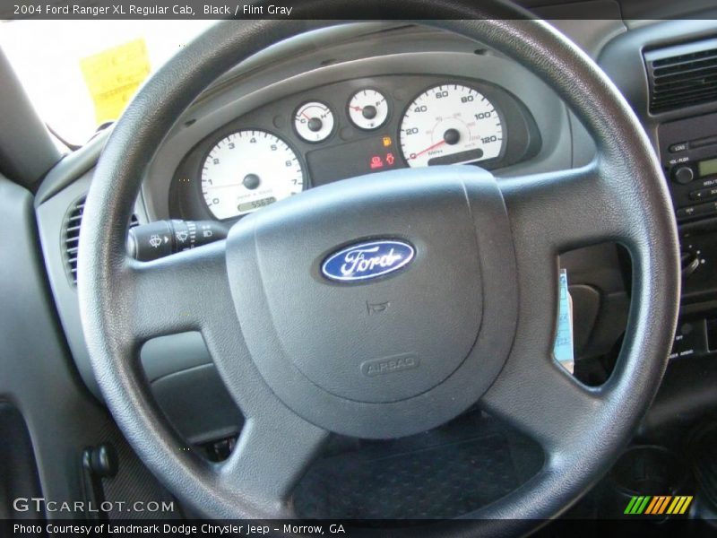 Black / Flint Gray 2004 Ford Ranger XL Regular Cab