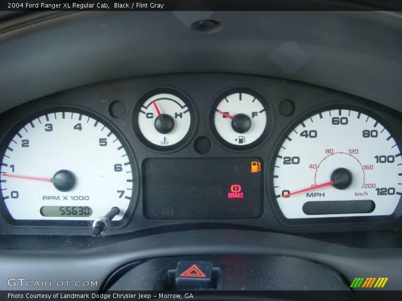 Black / Flint Gray 2004 Ford Ranger XL Regular Cab