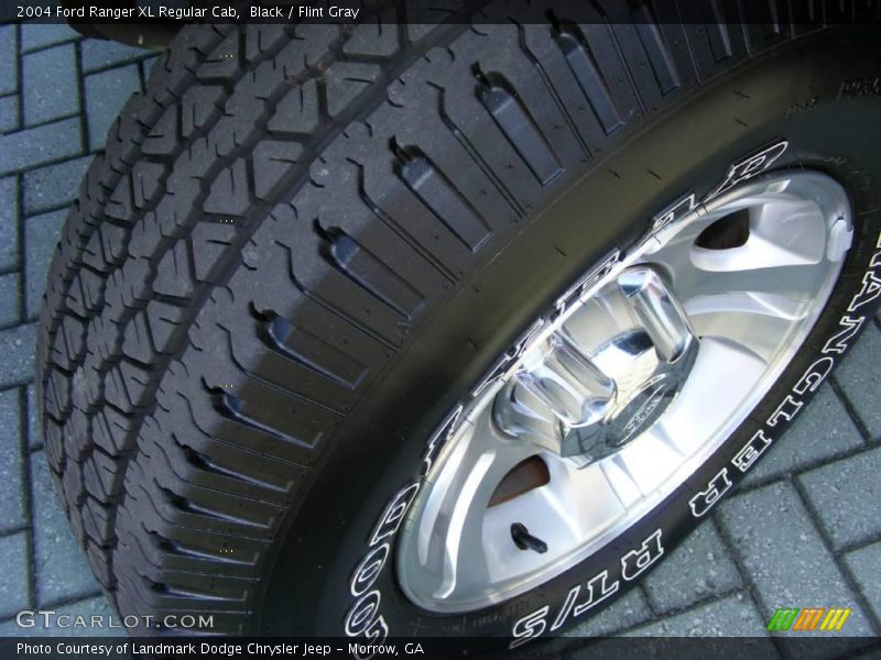 Black / Flint Gray 2004 Ford Ranger XL Regular Cab