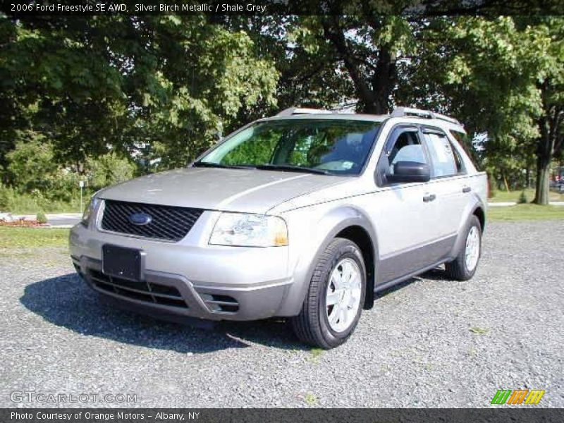 Silver Birch Metallic / Shale Grey 2006 Ford Freestyle SE AWD