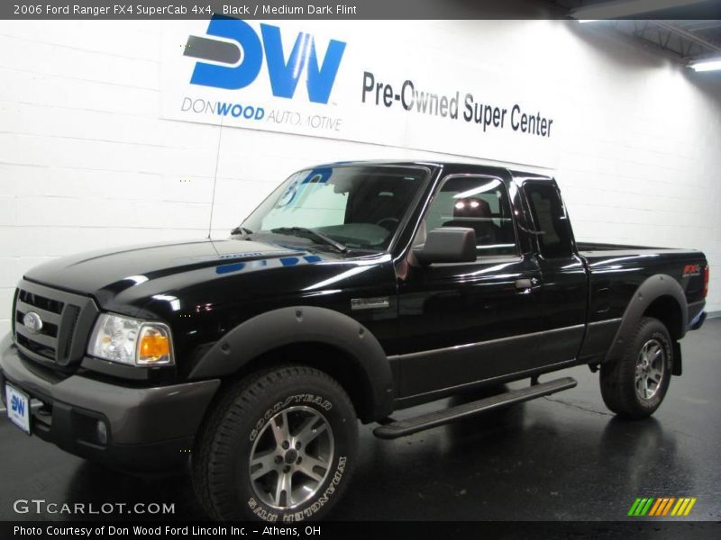 Black / Medium Dark Flint 2006 Ford Ranger FX4 SuperCab 4x4