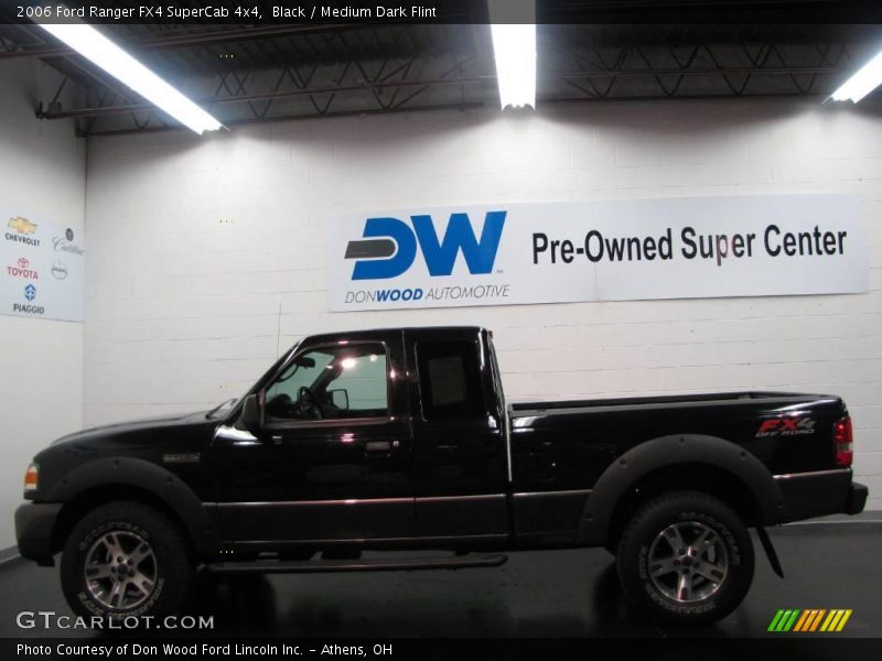 Black / Medium Dark Flint 2006 Ford Ranger FX4 SuperCab 4x4