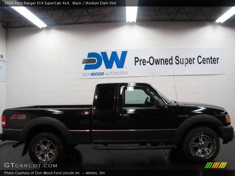 Black / Medium Dark Flint 2006 Ford Ranger FX4 SuperCab 4x4