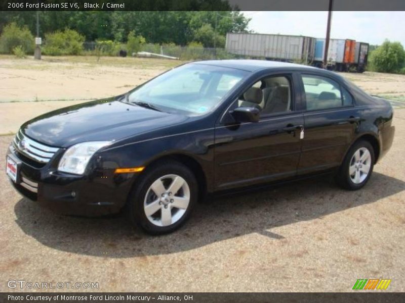 Black / Camel 2006 Ford Fusion SE V6