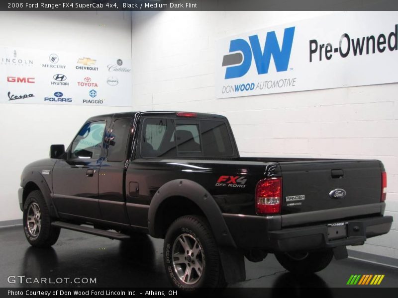 Black / Medium Dark Flint 2006 Ford Ranger FX4 SuperCab 4x4