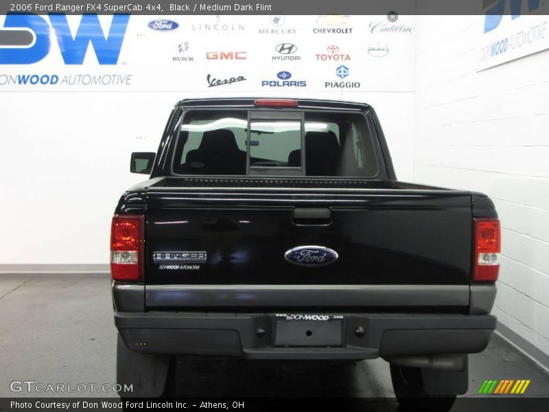 Black / Medium Dark Flint 2006 Ford Ranger FX4 SuperCab 4x4