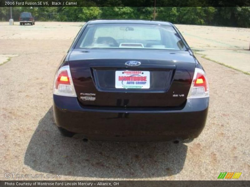 Black / Camel 2006 Ford Fusion SE V6