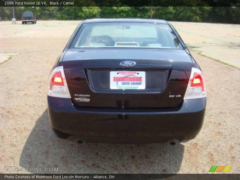 Black / Camel 2006 Ford Fusion SE V6