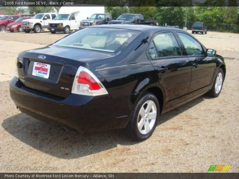 Black / Camel 2006 Ford Fusion SE V6