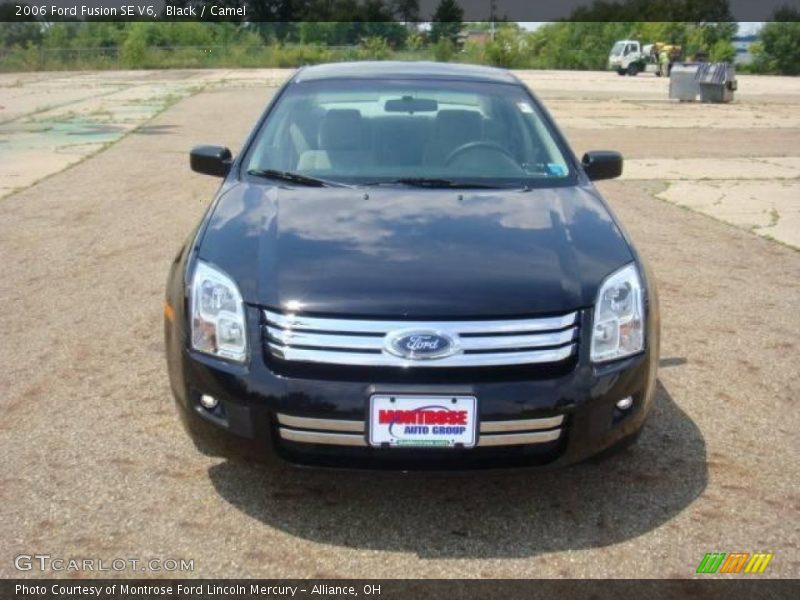 Black / Camel 2006 Ford Fusion SE V6