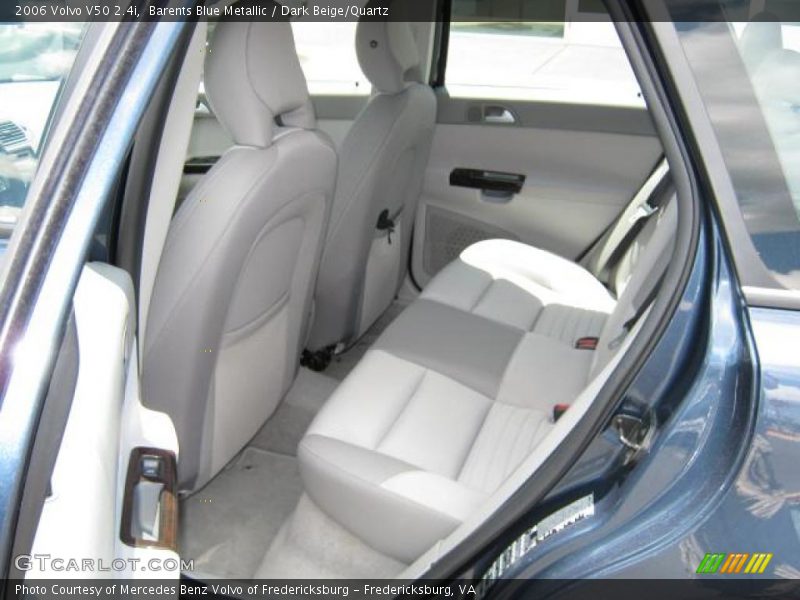 Barents Blue Metallic / Dark Beige/Quartz 2006 Volvo V50 2.4i