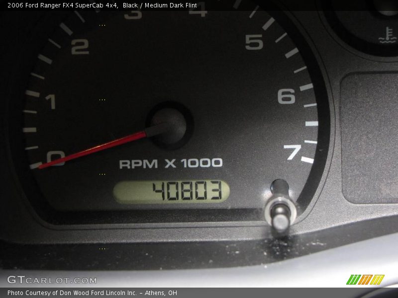Black / Medium Dark Flint 2006 Ford Ranger FX4 SuperCab 4x4