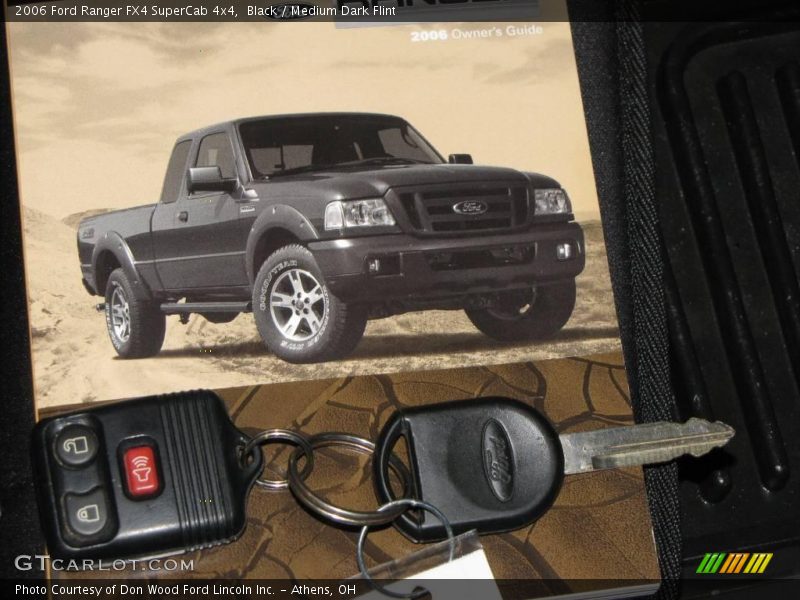 Black / Medium Dark Flint 2006 Ford Ranger FX4 SuperCab 4x4