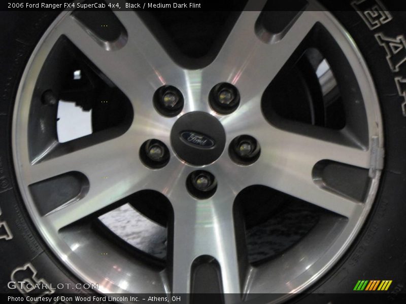 Black / Medium Dark Flint 2006 Ford Ranger FX4 SuperCab 4x4