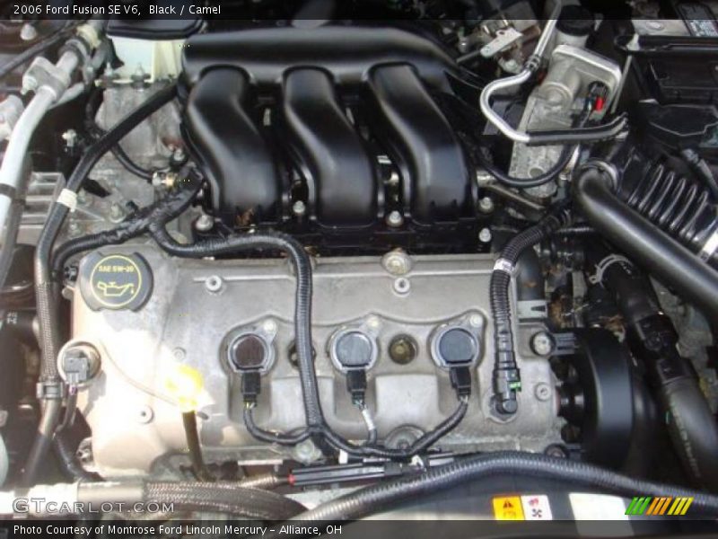 Black / Camel 2006 Ford Fusion SE V6
