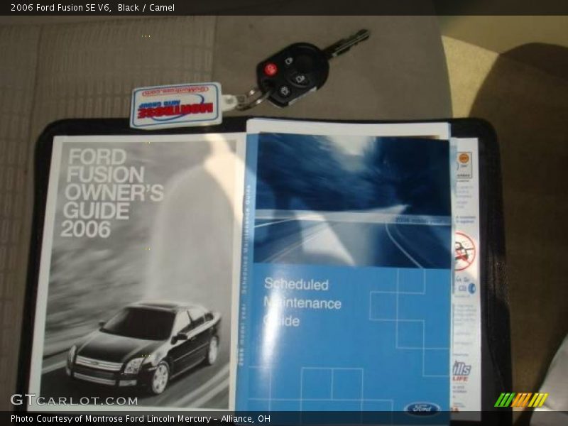 Black / Camel 2006 Ford Fusion SE V6